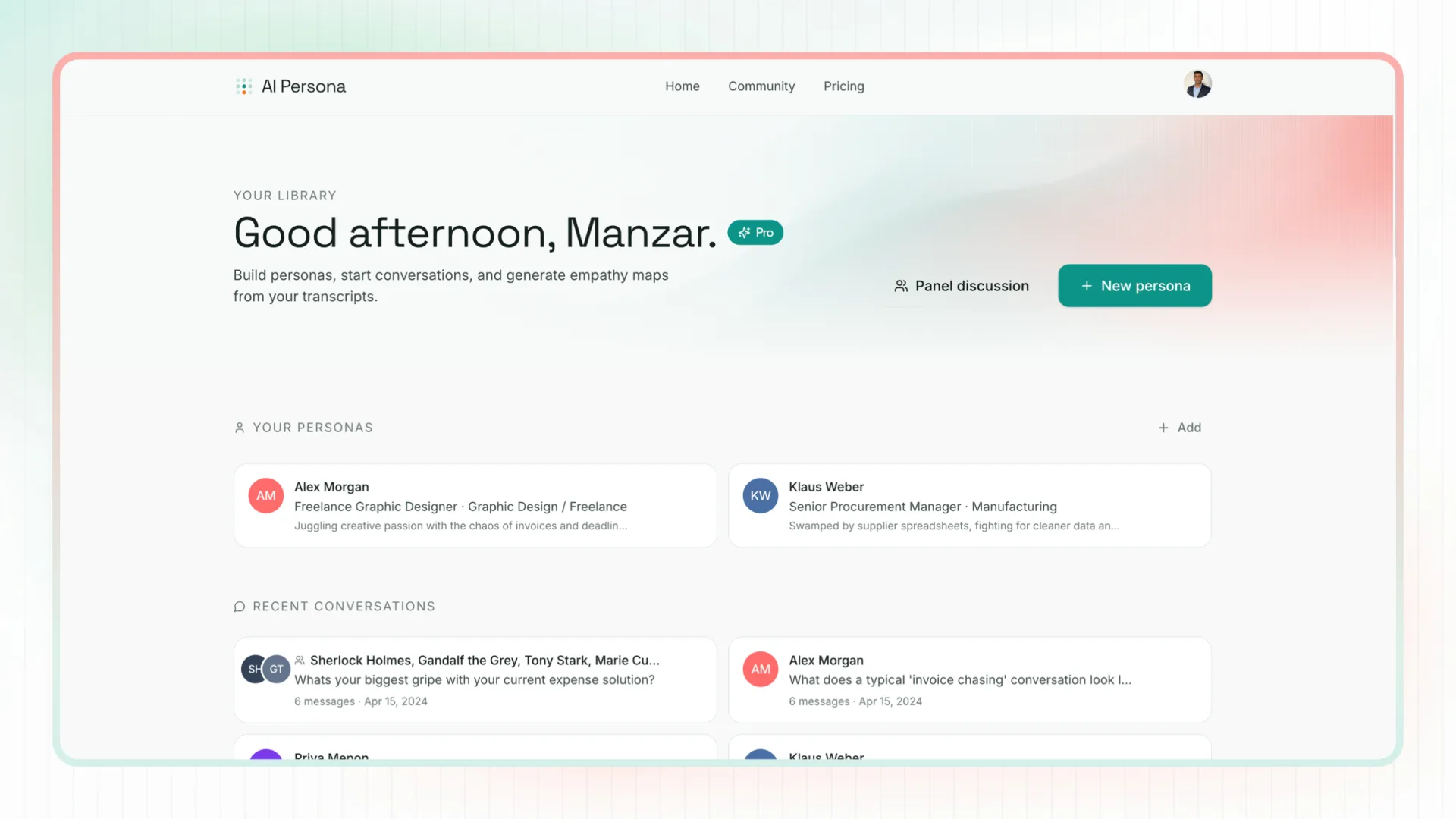 AI Persona - Interactive User Research & Discovery - media 2